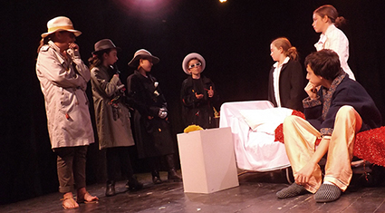 atelier theatre groupe enfants argile theatre